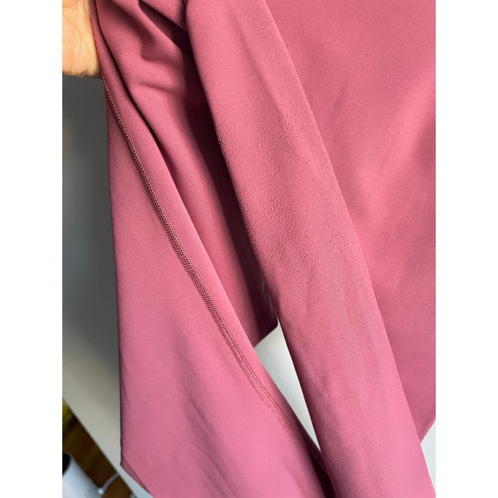 Lululemon Pink Magenta Leggings Yoga Pilates Barre Workout size 10 37" Length - Picture 4 of 5